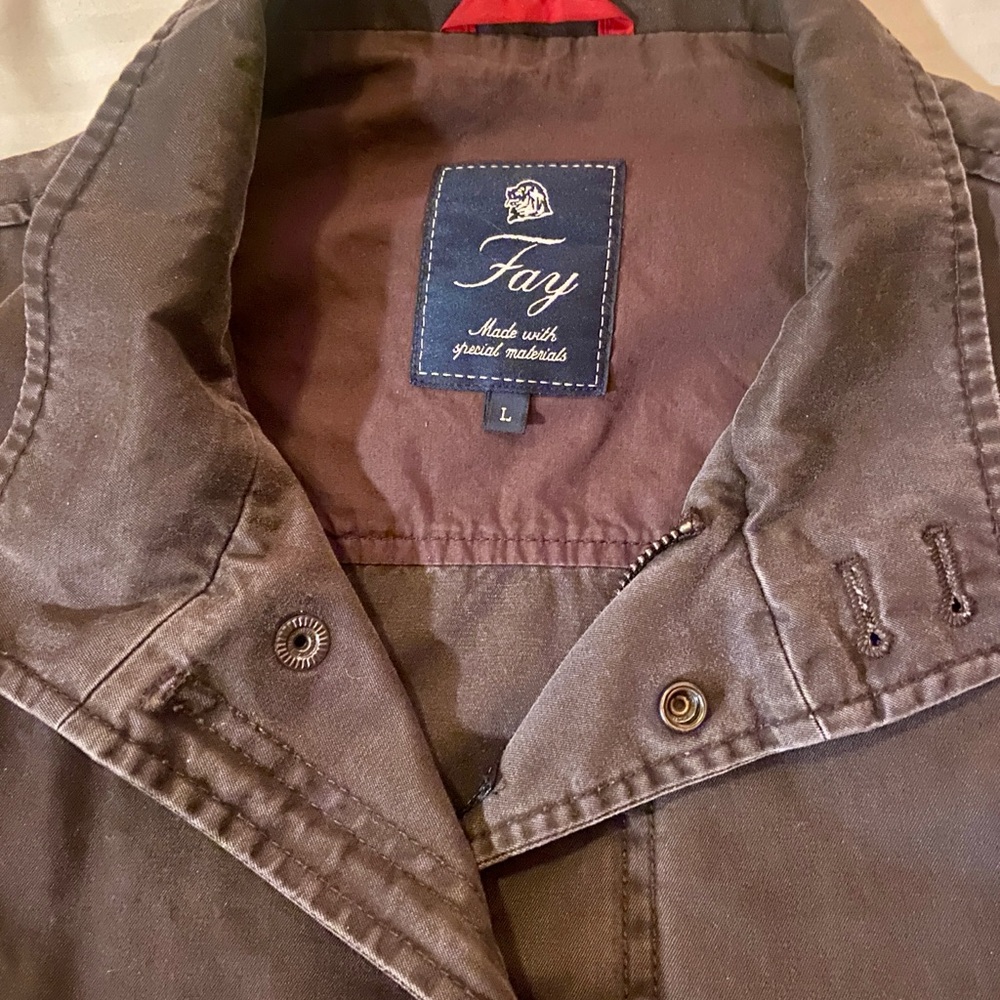 Fay Men's Brown Jacket/Vest